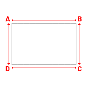 Bâche Rectangle en Protect 670 : La référence en matière de protection étanche Blanc RAL 9016 - 6.20x4.00m