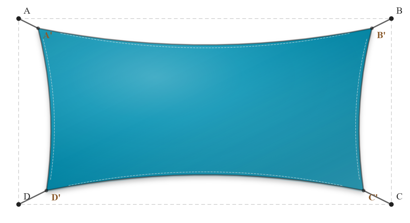 Voile d'ombrage - Forme Rectangle - Acapuclo 96-50847