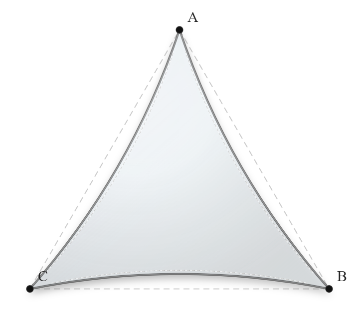 Voile d'ombrage - Forme Triangle - Blanc - 502V3-8102C