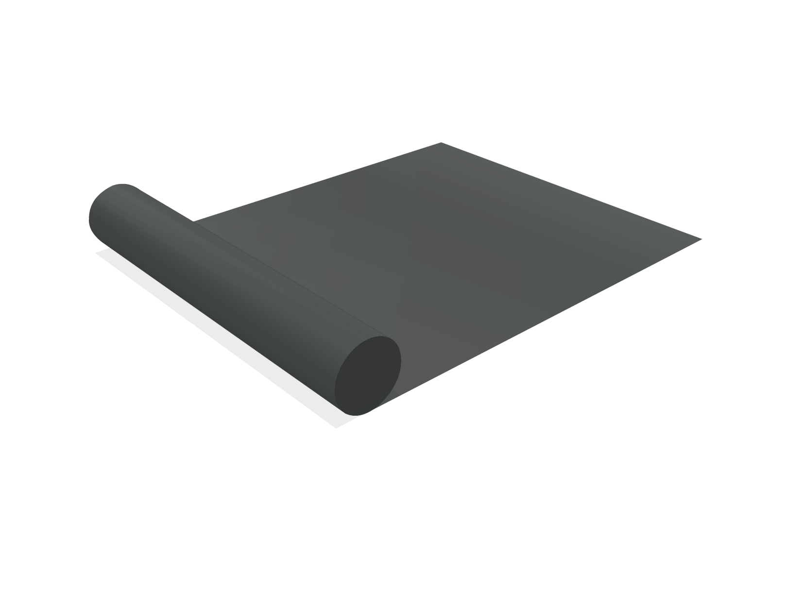 Toile à la coupe - 10m X 2.7m - Protect 670 : La référence en matière de protection étanche Gris anthracite RAL 7016
