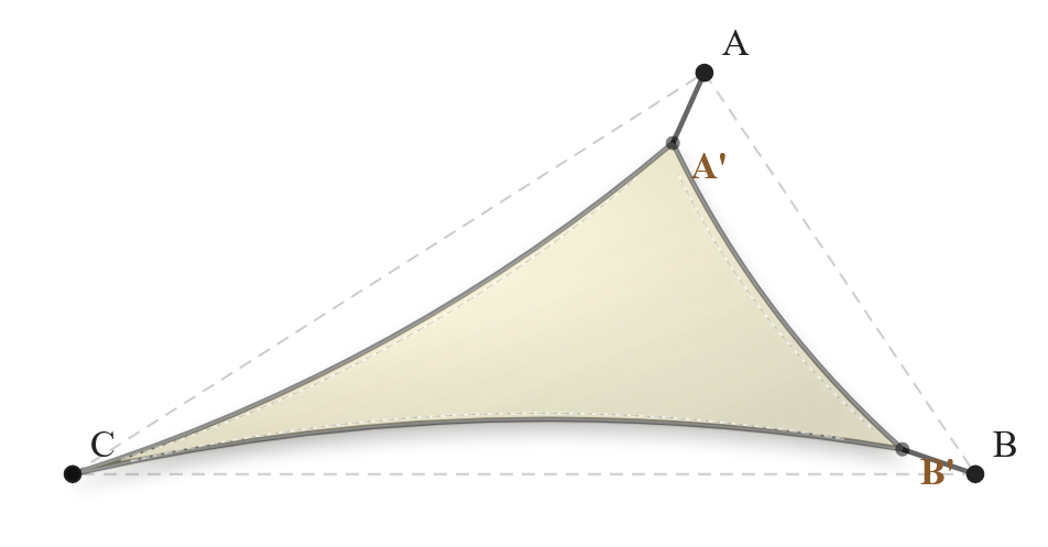 Voile d'ombrage - Forme Triangle - Naturel (759 AustralMesh)
