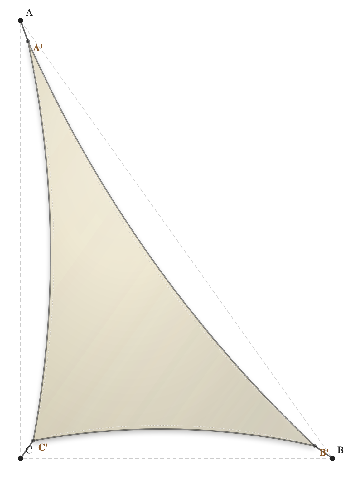 Voile d'ombrage - Forme Triangle Rectangle - Karité 92-50843