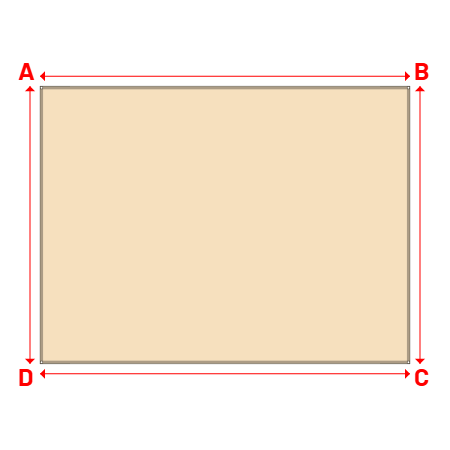 Bâche Rectangle en Soltis 96 - Toile d'ombrage haute performance Vanille 96-8861 - 6.00x4.50m