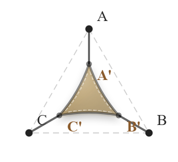 Voile d'ombrage - Forme Triangle - Sable du désert (704 AustralMesh)