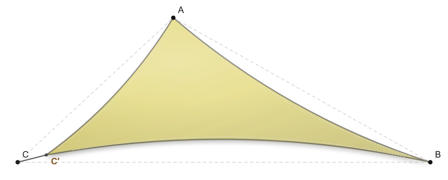 Voile d'ombrage - Forme Triangle - Citron 96-50846