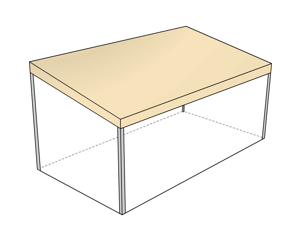 Bâche de toit pour terrasse de mobil-home