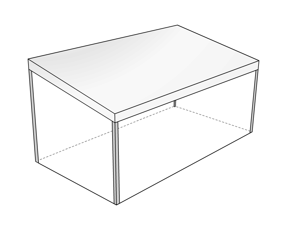 Bâche de toit pour terrasse de mobil-home