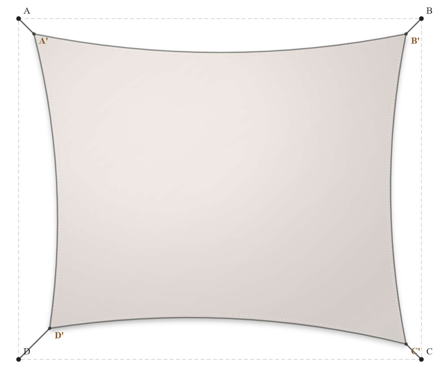 Voile d'ombrage - Forme Rectangle - Karité 96-50843