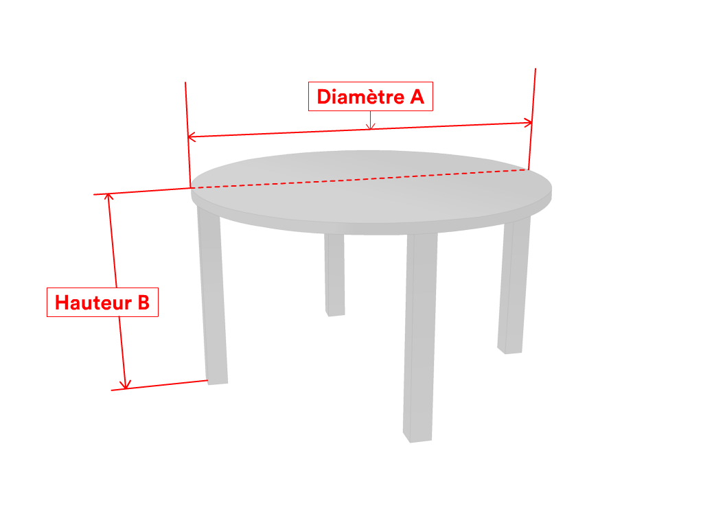 Table de jardin ronde - Protect 670 : La référence en matière de protection étanche Gris clair RAL 7038