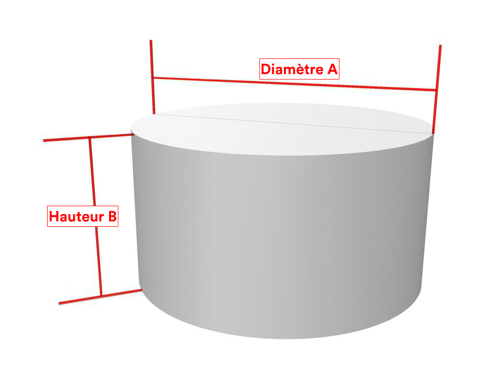 Housse de protection Brasero ronde - Protect 670 : La référence en matière de protection étanche Gris anthracite RAL 7016